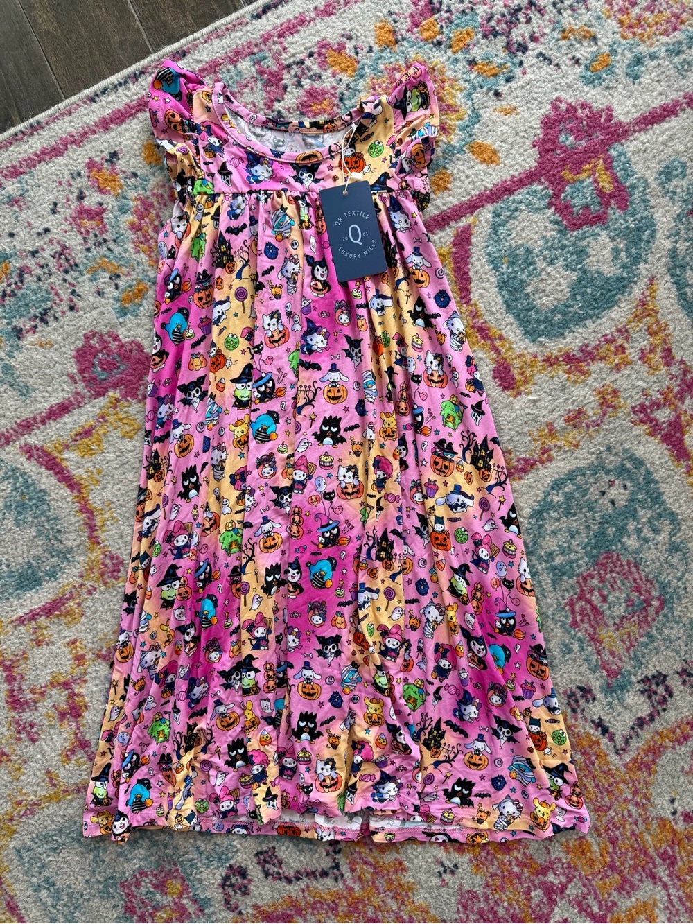 Girls Hello Kitty Halloween bamboo nightgown